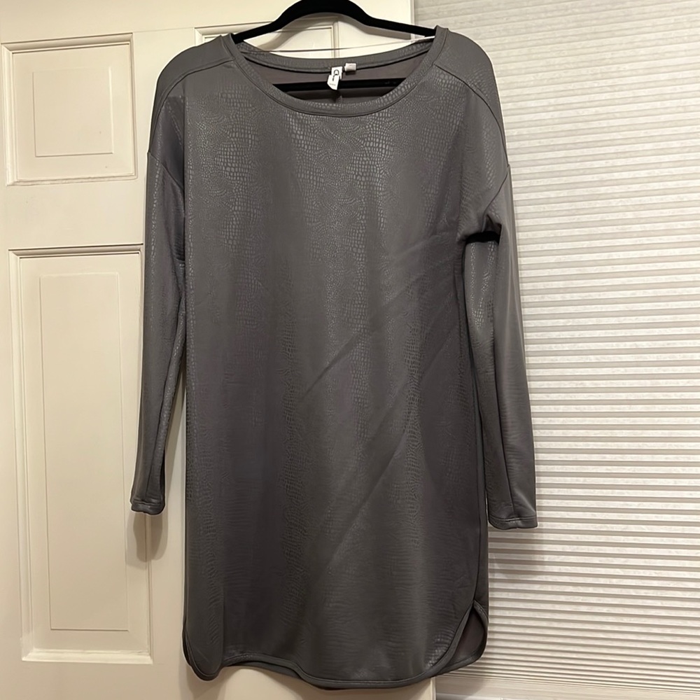 Snake skin design dress